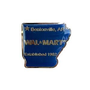 Vintage 90s Walmart Bentonville, AR Headquarters Pin